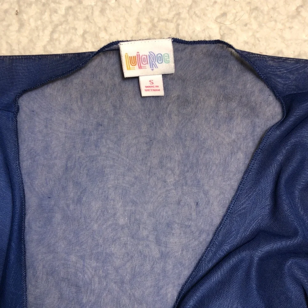 LuLaRoe Sheer Fringe Cover‎ Up